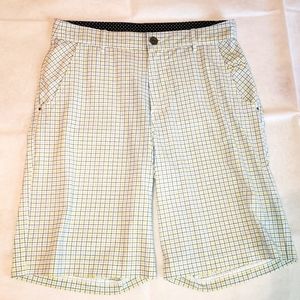 Lululemon plaid shorts